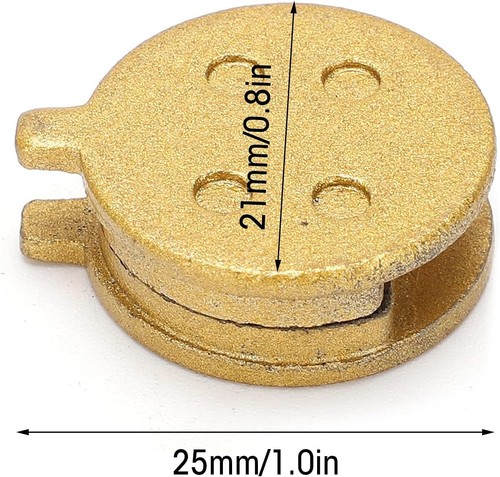 2 Pair Scooter Brake Pad Electric Copper‑Based Low Noise Bike Brake Pads Brake - 第 2/5 張圖片