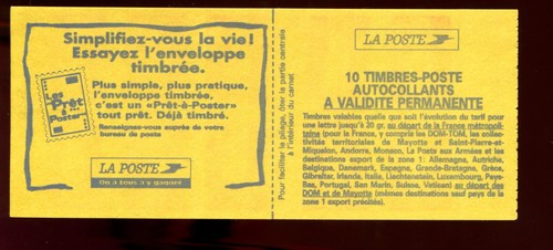 Timbre Marianne rouge TVP - La Poste