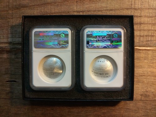 2011 rare baseball hall of fame opening day release 1 dollar proof set ngc - Picture 10 of 12