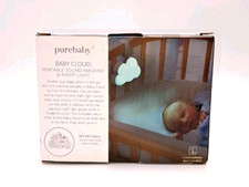 Pure Baby Night Light Plays Lullabies With Independent Controls For Light Music