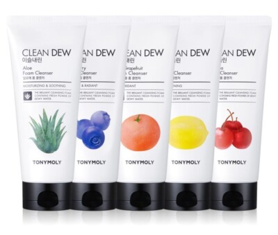 [TONYMOLY] Clean Dew Foam Cleanser 180ml / 6.08 fl. oz. Brightening Moisturizing