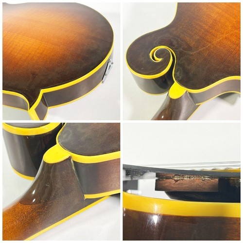 The Kasuga F-6 Flat Mandolin with Case Vintage - Picture 5 of 9