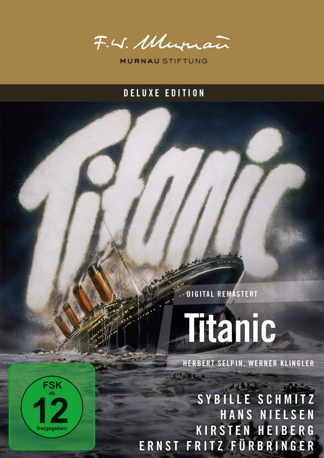 Titanic [Deluxe Edition] (DVD) Sybille Schmitz Kirsten Heiberg Hans Nielsen