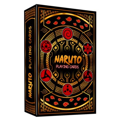 Naruto Playing Card Deck Unique Anime Gift Merchandise With Shippuden NarutoSasu