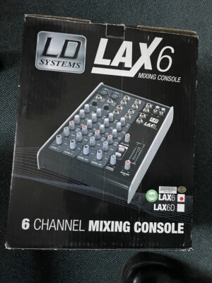 Mischpult Lax 6d Ld Systems Inklusive Equipment