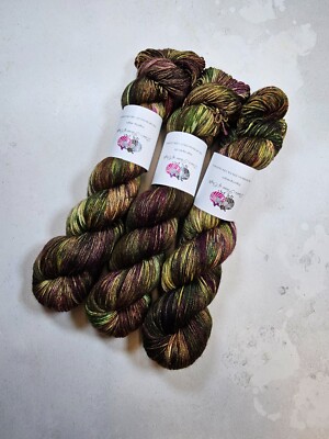 SW Merino Silk Cashmere yarn, 4-ply, Fingering weight, 100 g, SYMPHONY