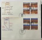CANADA - 1980 : 75th Anniversary of Alberta & Saskatchewan (2 Covers)