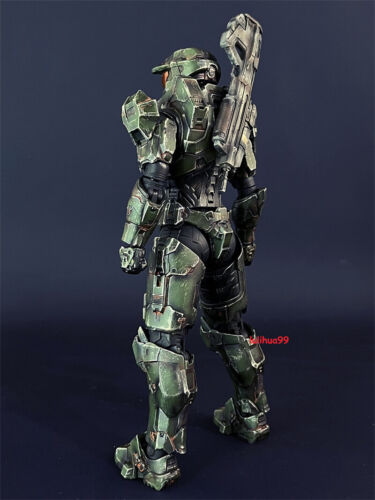 Recolor Halo Master Chief Action Figure 1/12 Fully Painted PVC Completed Figure - Picture 9 of 10