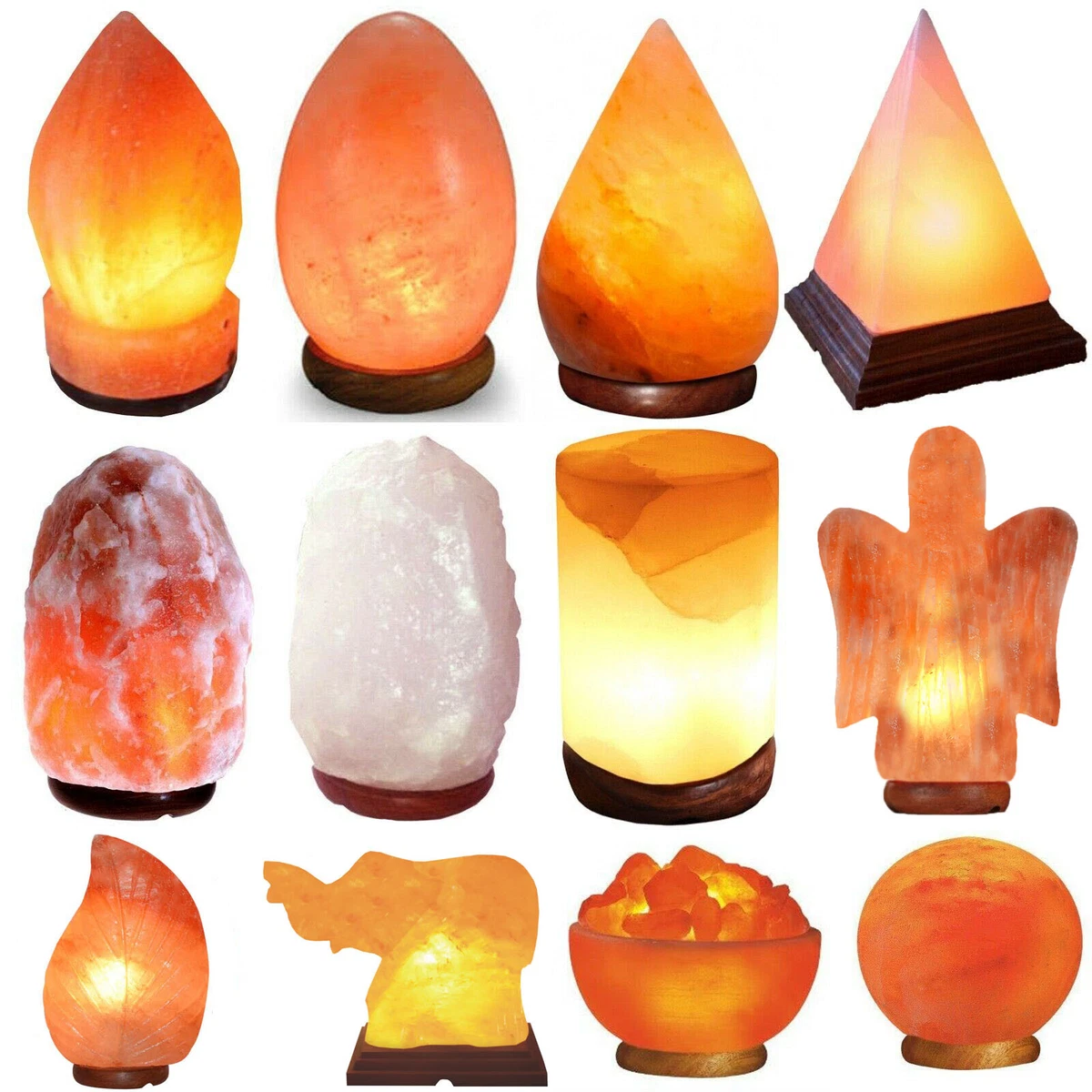 Orange crystal lamp outlet