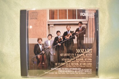 Mozart*, Hansjorg Schellenberger*, Philharmonia Quartet Berlin*  CD