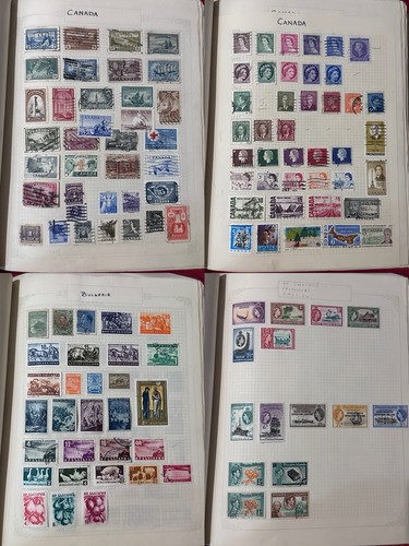 NICE WORLDWIDE STAMP COLLECTION A TO H IN CLASSIC BARCLAY ALBUM MINT, USED, RARE - 第 10/24 張圖片