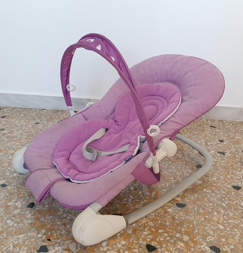 Chicco Hooplà sdraia Sdraietta bimbo bimba viola da 0 mesi a 18 Kg - Foto 1 di 9