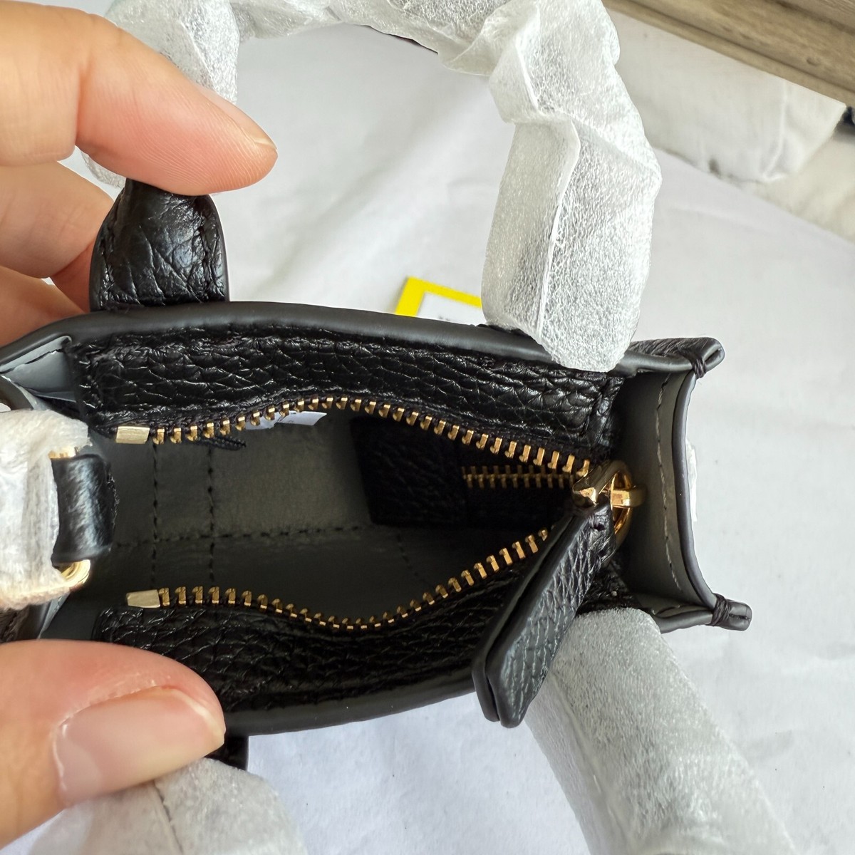MARC JACOBS The Nano Tote Bag Charm 2F3SCP005S07 BLACK | eBay
