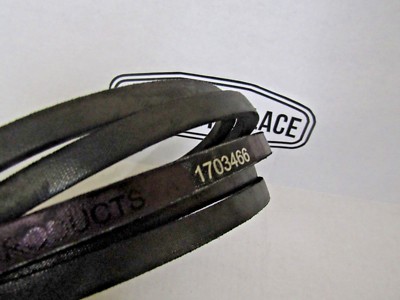 OEM SPEC REPL. BELT FOR SIMPLICITY 1703466 1703466SM 1665638 EXACT 
