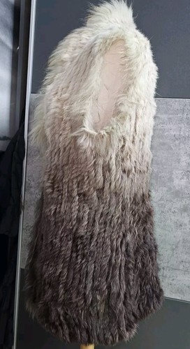 Echt pelz Weste Rino & Pelle Gr 40 Beige-braun.Verlauf Farben. Neuwertig. - Bild 17 von 21