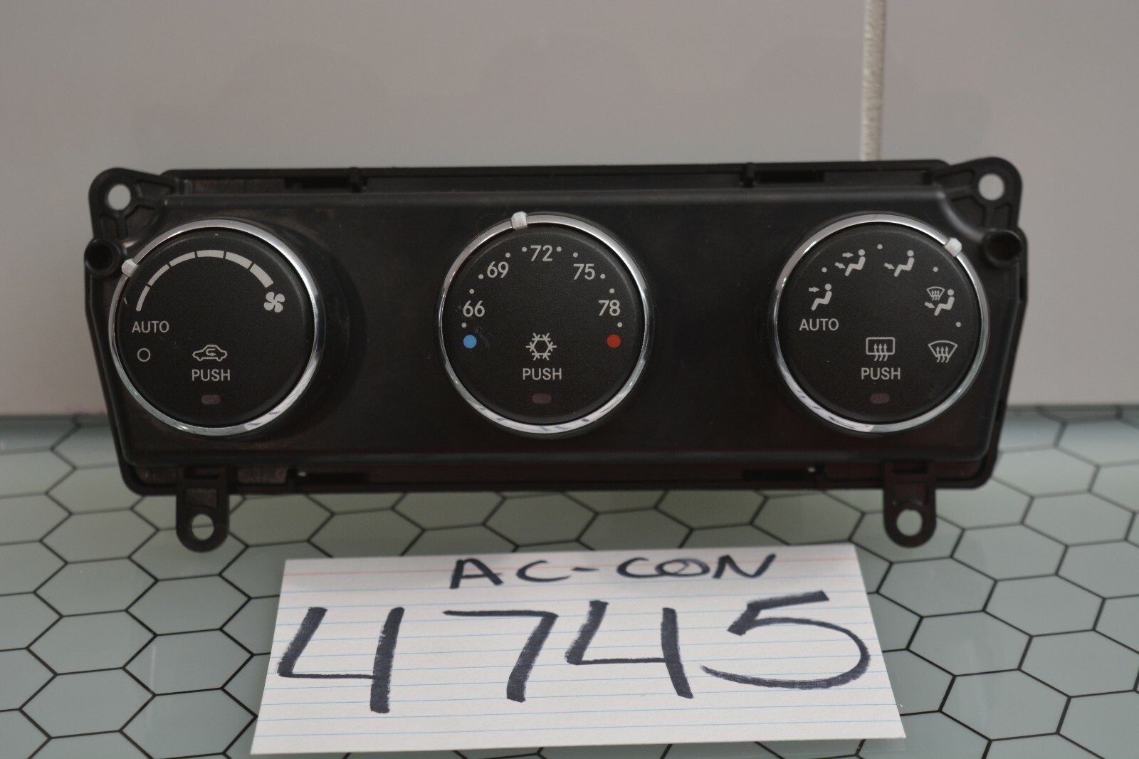 11 12 13 14 Chrysler 200 AC and Heater Control Used Stock #4745-AC