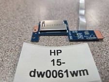 HP 15-dw0061wm Laptop SD Card Reader Board w/ Flex Cable