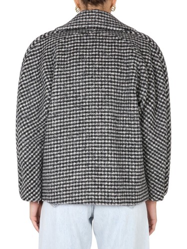 Cappotto rotondo corto Dries van Noten nero taglia small - $1.895 - Foto 8 di 11