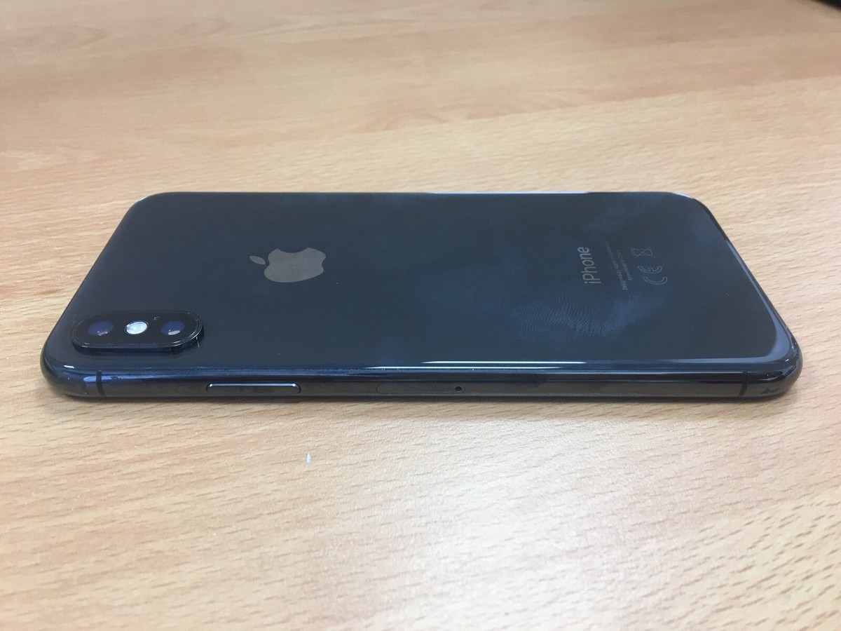 Apple iPhone X - 64GB - Space Grey (Unlocked) A1901 (GSM Apple iPhone X - 64GB - Space Grey (Unlocked) A1901 (GSM