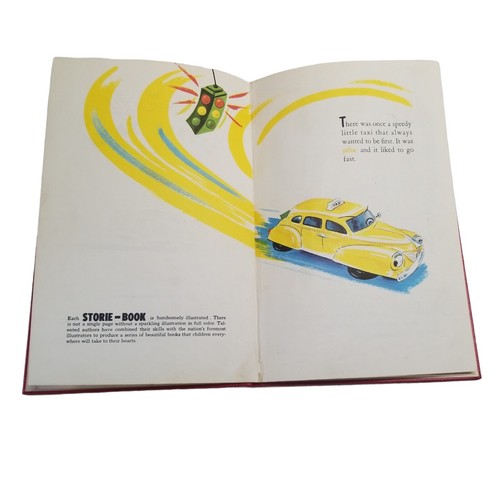 Vintage Children's Storybook The SPEEDY LITTLE TAXI Darlene Geis 1955 Automobile - Imagen 7 de 16