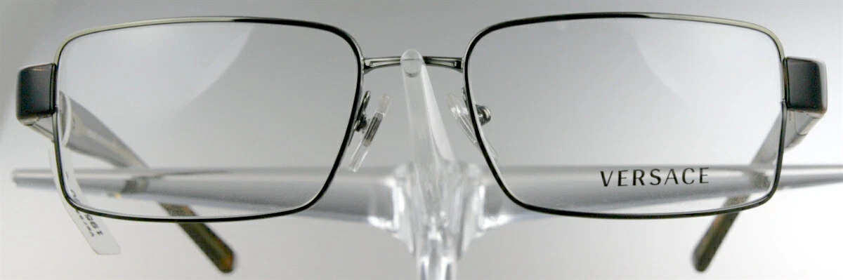 VERSACE 1129 Eyeglasses Glasses Frames Brown Gray Full Rim Women Eyeglasses NEW