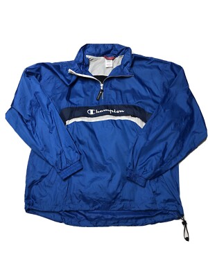 pullover windbreaker champion