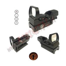 RED DOT 15X35 NERO BR-RD-01 MIRINO OLOGRAFICO PROFESSIONAL REGOLAZIONE TARATURA