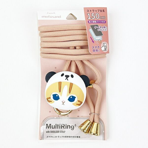 Mofusand Smart-phone Neck Strap Holder Panda Nyan Cat Japan New - 第 1/3 張圖片