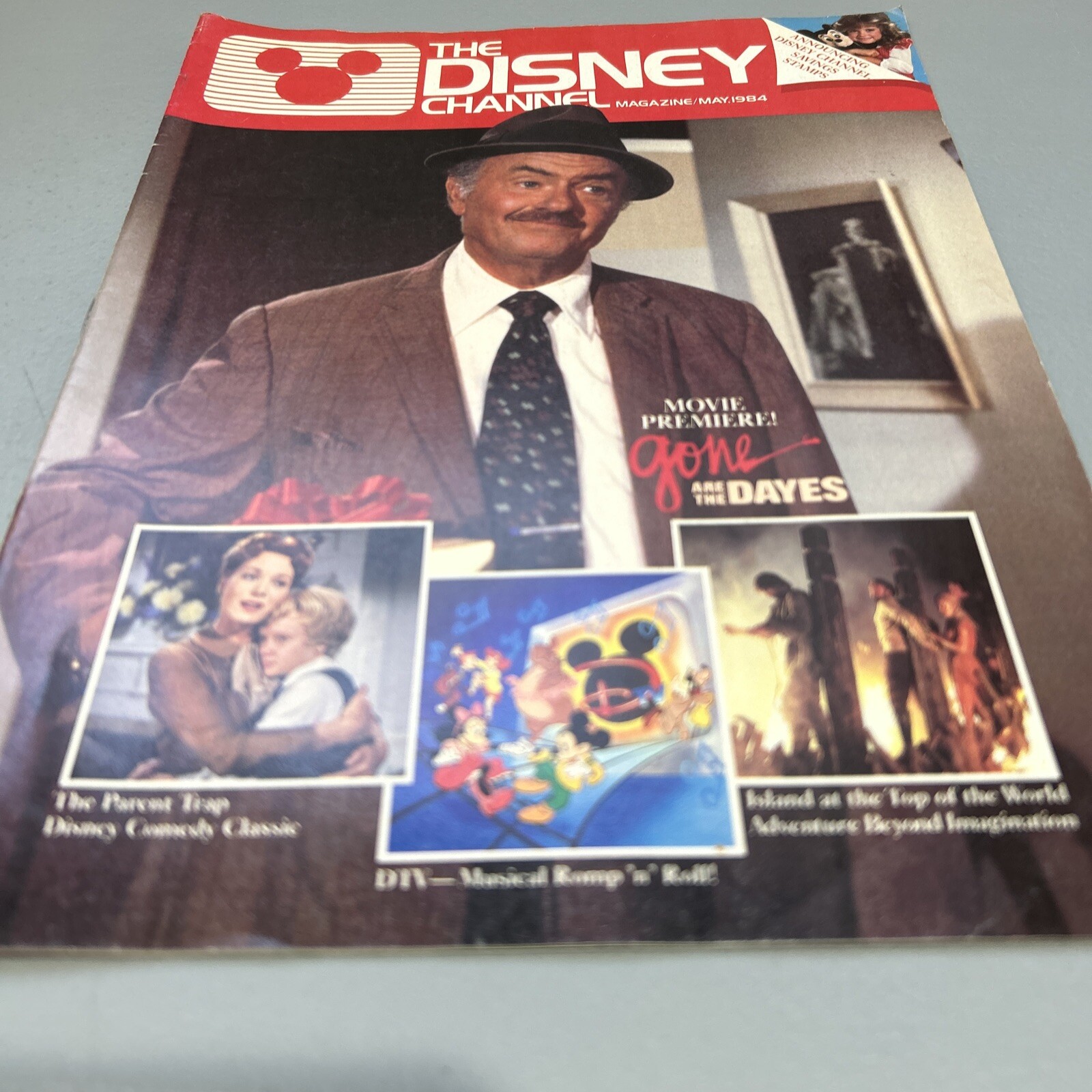 The Disney Channel Magazine May 1984 Gone Are The Days | eBay