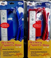 Archery Sports Bow For Wii - Red And Blue 2 For The Price Of 1 Amazing Gift Archery Sports Bow For Wii - Red And Blue 2 For The Price Of 1 Amazing Gift