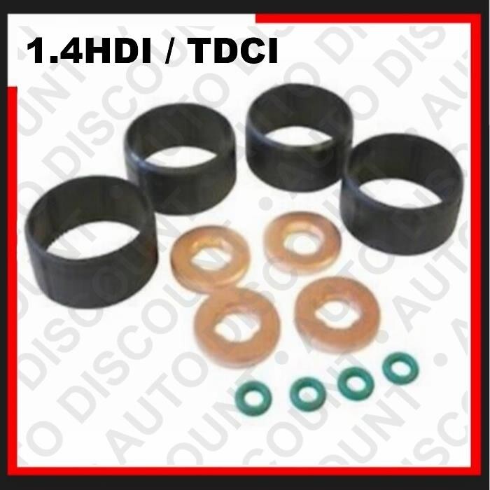 Joint injecteur 1.4 HDI en cuivre premium pour culasse C3 Fiesta 206 207