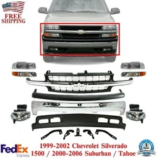 Front Bumper Kit For 1999-2002 Chevrolet Silverado 1500 /2000-06 Suburban /Tahoe