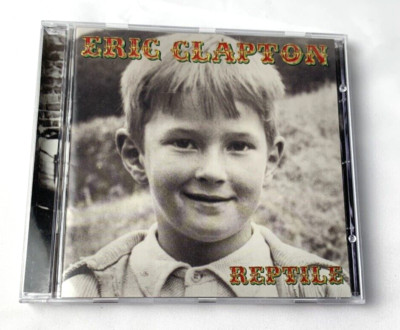 Reptile CD Eric Clapton Rock with case/ same day shipping/ VG