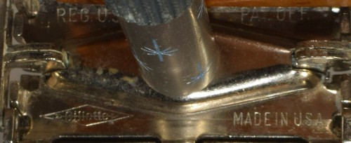 Rasoio di sicurezza vintage Lady Gillette Blue Star data codice H4 1962 - Foto 6 di 8