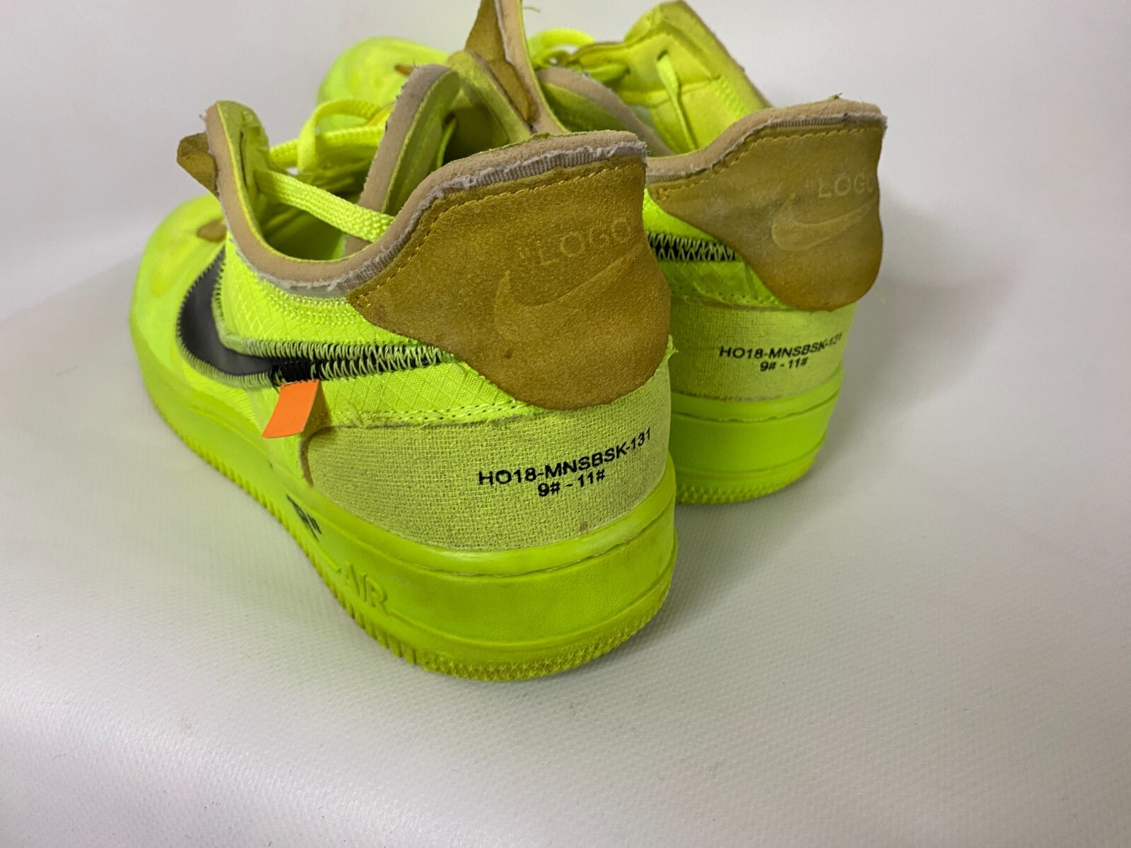 OFF WHITE X NIKE NIKE X OFF WHITE AIR FORCE 1 LOW VOLT A04606 700 TAGLIA US11 UK 10 EU 45