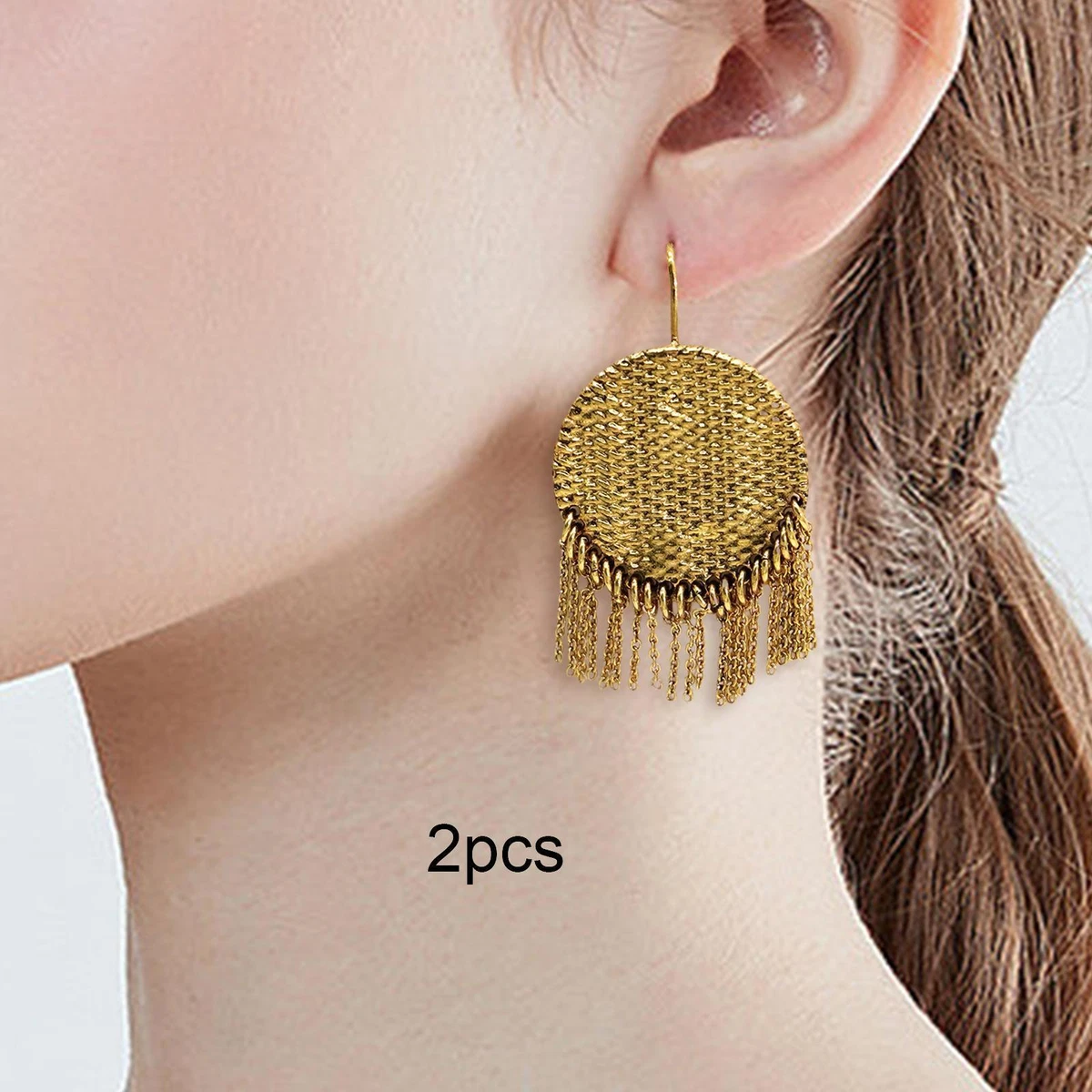 Short tassel best sale earrings