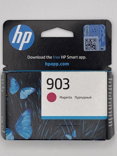 Oryginalny oryginalny wkład atramentowy do drukarki HP 903 Magenta T6L91AE W PUDEŁKU / ZAPIECZĘTOWANYM 2025 - Zdjęcie 3 z 5