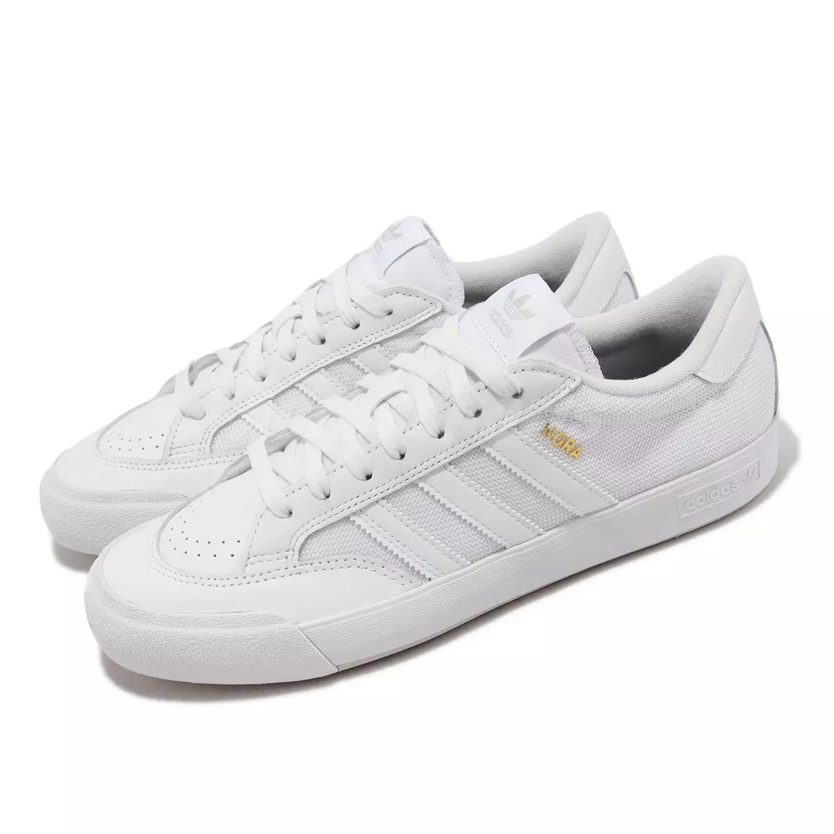 Adidas white hotsell color shoes