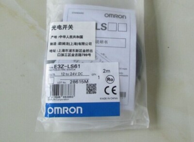 OMRON E3Z-LS61 Photoelectric Switch E3ZLS61 12-24VDC 2m New 