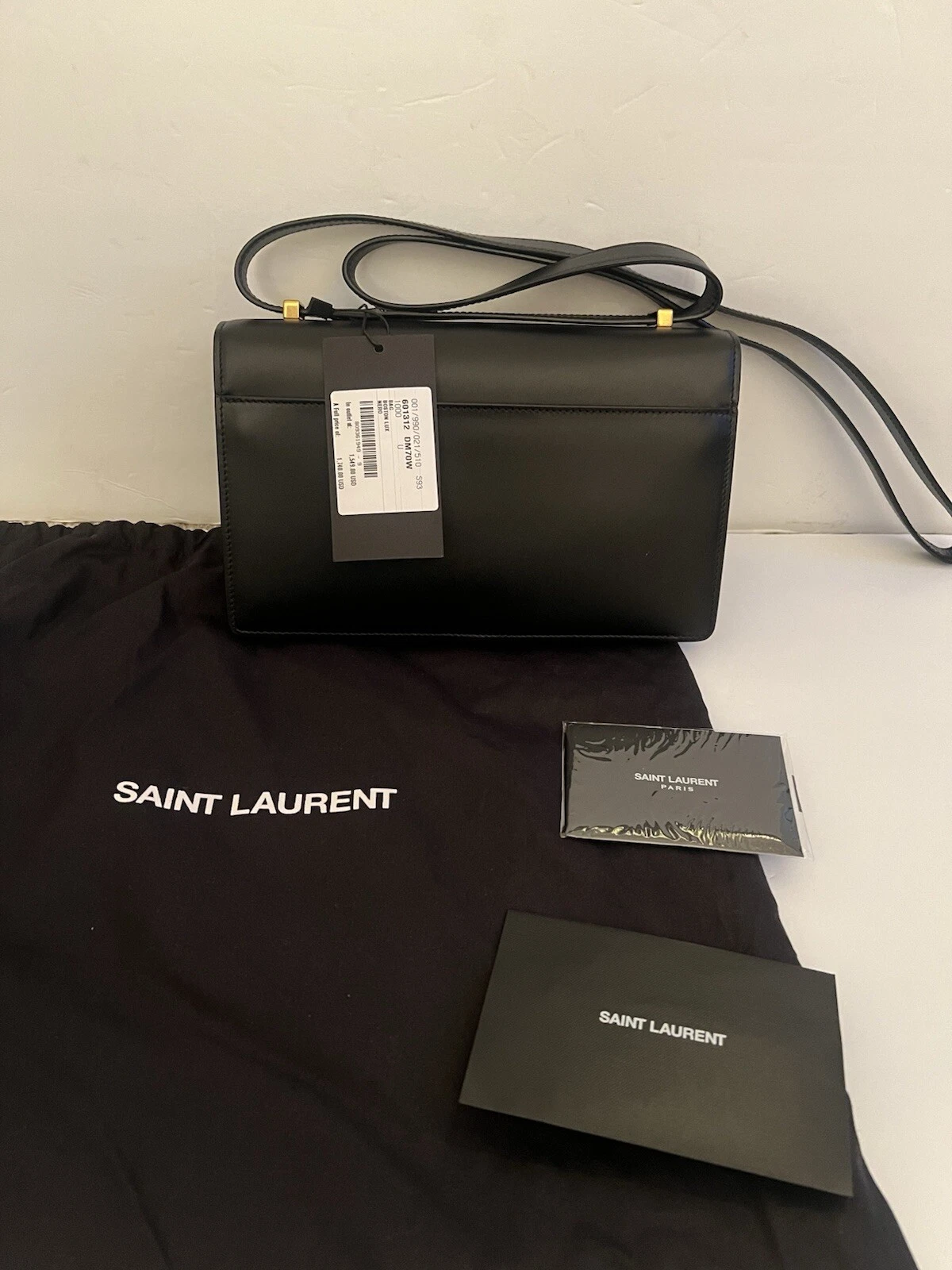 SAINT LAURENT (YSL) NUOVA BORSA A TRACOLLA YVES SAINT LAURENT MONOGRAM LOGO CASSANDRA