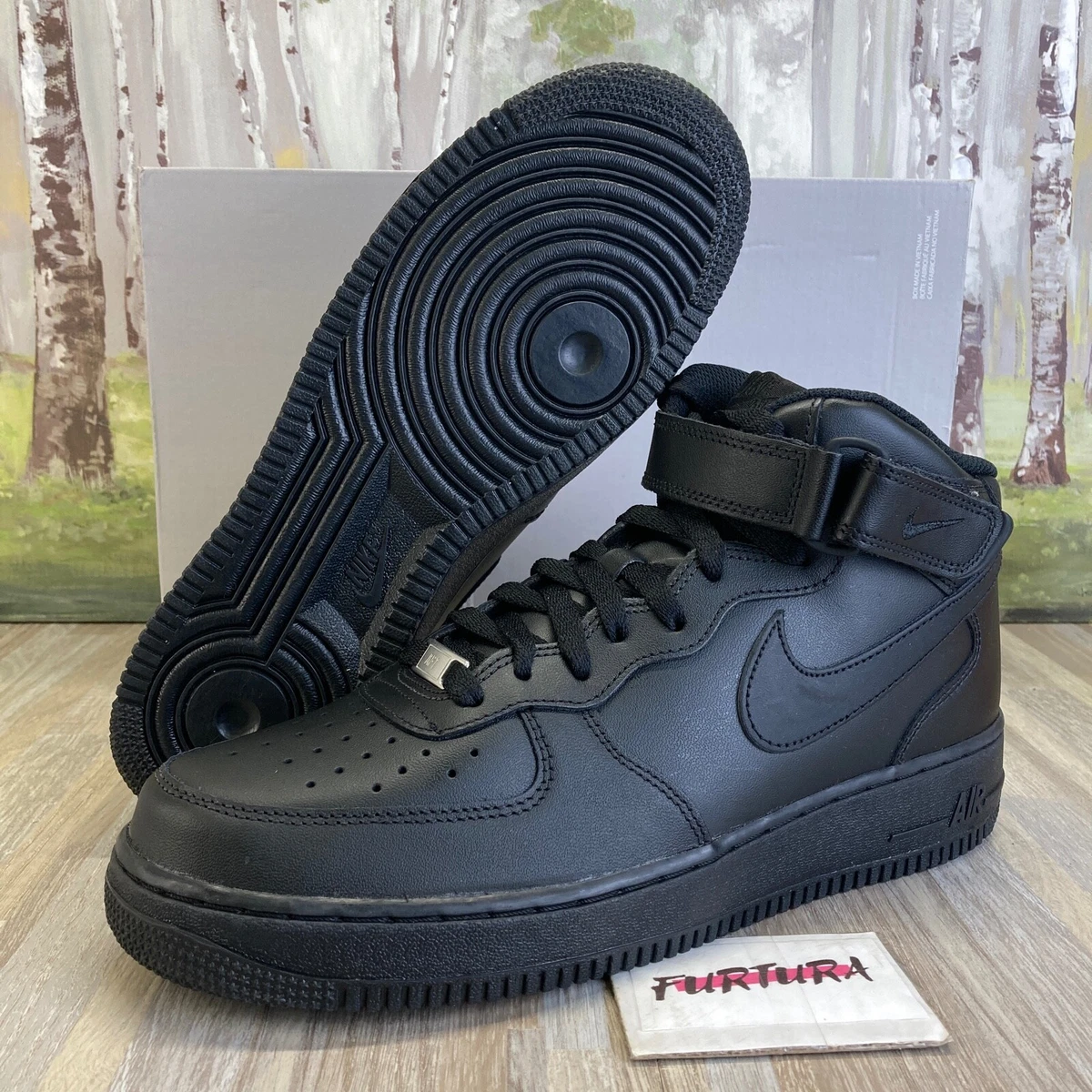 Nike Air Force 1 Mid '07 Triple Black