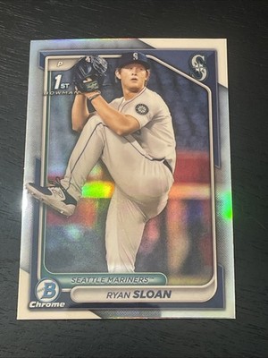 2024 Bowman Draft - Chrome Ryan Sloan #BDC-99 Refractor (RC)
