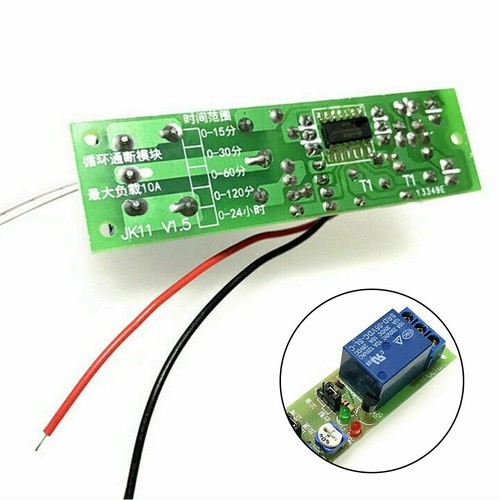 Delay Timer Relay Time Relay Parts DC12V Infinite Loop Loop High Quality - Photo 4/8