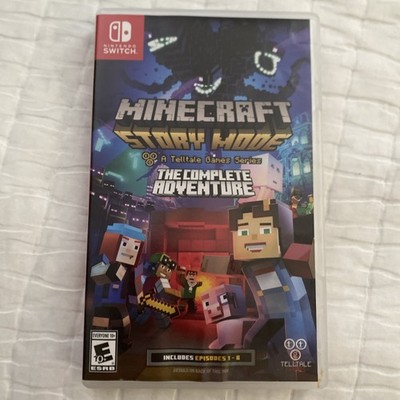 Minecraft: Story Mode - The Complete Adventure (Nintendo Switch, 2017)
