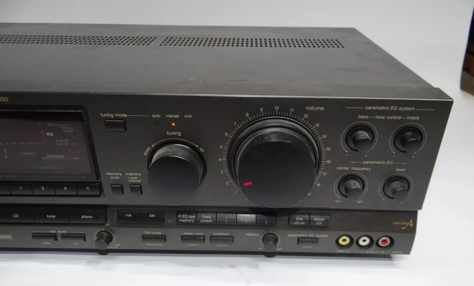 Technics Quartz Synthesizer SA-GX500 AM/FM Stereo Control Audio Receiver - Image 2 of 4