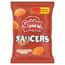 18 x 40g/63g Multi Flavor Golden Wonder Ringos, Saucers, Toms & Oinks Crisps