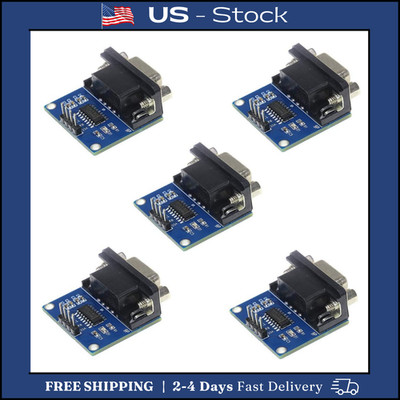 5pcs RS232 to TTL Converter Module COM Serial Port Board MAX3232 MAX232CSE