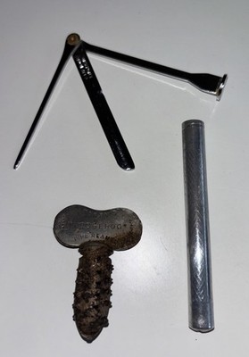 Vintage Terry's ''Igel'' Pfeifenreibahle + Clifton Pfeifenreinigungswerkzeug