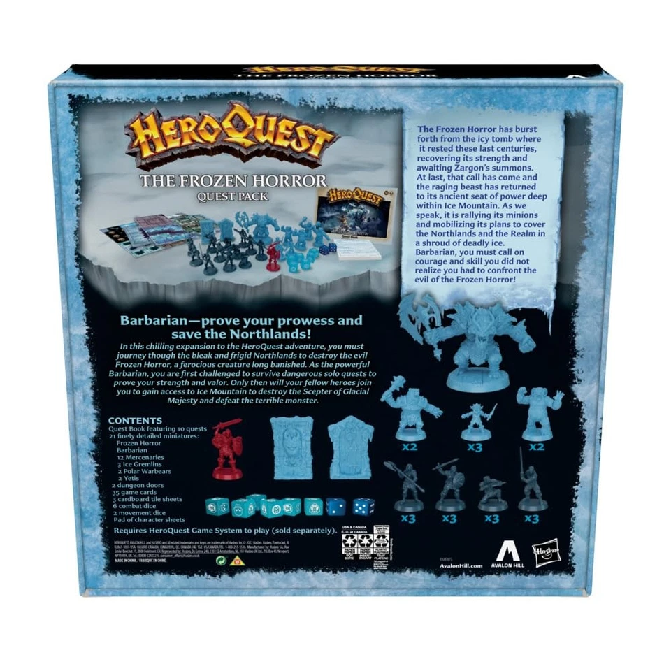 HeroQuest: El Paquete De Misión El Horror Congelado - Imagen 3 de 4