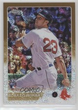 2015 Topps Chrome Update Mega Box Gold Refractor 116/250 Blake Swihart #US32 2d9